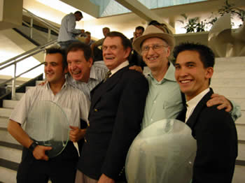 Norbert Ferré, Pierre Brahma, Johnny Thompson, Juan Tamariz et Jason Latimer