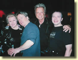Irène Larsen, Jonathan Pendragon, Siegfried et Boris Wild.