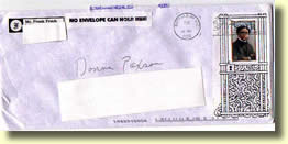 timbre à l'effigie de HOUDINI