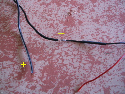 canne volante lumineuse