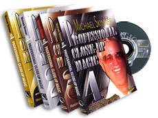 Professional Close-Up Magic (4 Volumes) par Michael SKINNER