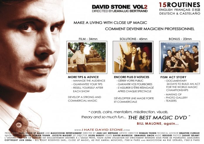 Les Vrais Secrets du Close Up The Real Secrets of Magic 2 de David STONE