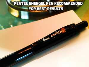PenTel Gel ink pen