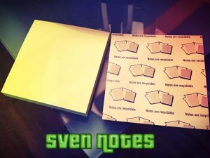 SvenPad Notes de Brett BARRY