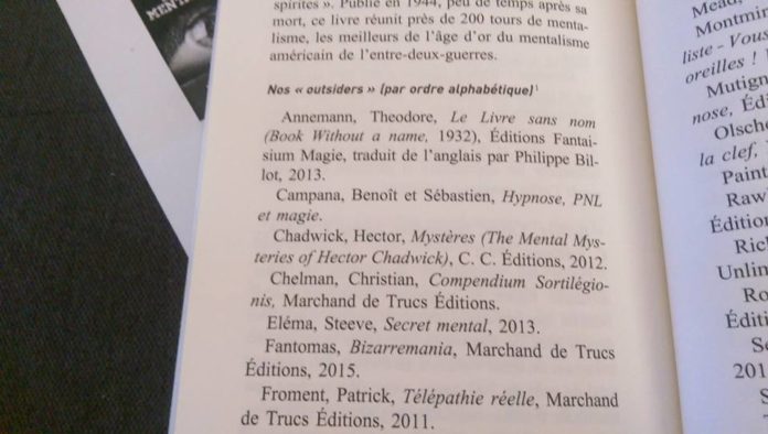 secrets mentalistes