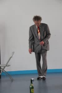Conférence d'Alain de Moyencourt - apparition d'une boule de pétanque