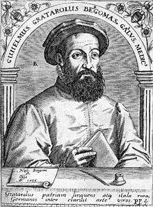 Guillaume GRATAROLI DE BERGAME