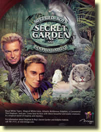 Siegfried & Roy’s secret garden and dolphin habitat