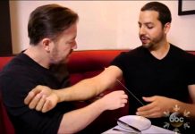 David BLAINE & Rick GERVAIS - aiguille