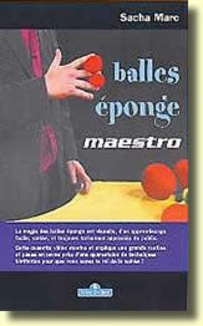 Balles Eponge Maestro de Sacha MARC