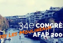 34e Congrès AFAP Issy les Moulineaux
