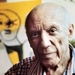 Pablo Picasso à Mougins en 1971