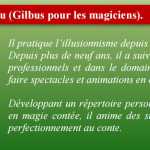 Stage de Magie Contée par Gilbus