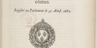 Édit... pour la punition de différents crimes [magie, sortilèges, empoisonnem