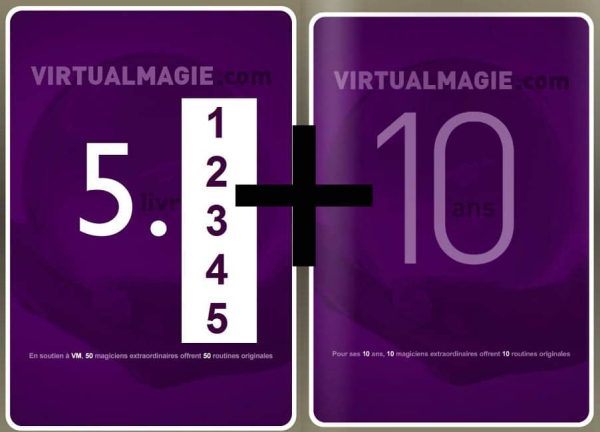 Lot des 6 livres VM (60 tours de magie)