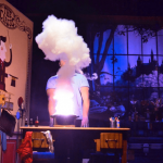 Décor du spectacle L’école des Magiciens de Sébastien MOSSIERE
