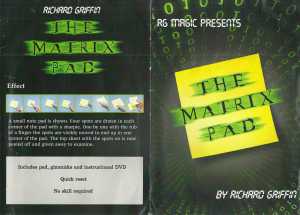 The Matrix Pad de Richard GRIFFIN