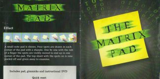 The Matrix Pad de Richard GRIFFIN