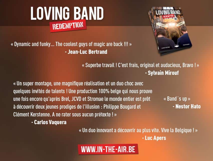 Loving Band Redemption de Clément KERSTENNE et Philippe BOUGARD Loving Band Redemption de Clément KERSTENNE et Philippe BOUGARD
