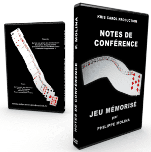 DVD Jeu Mémorisé de Philippe MOLINA