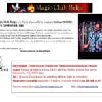 Conférence Nathan KRANZO à Liège (Belgique)