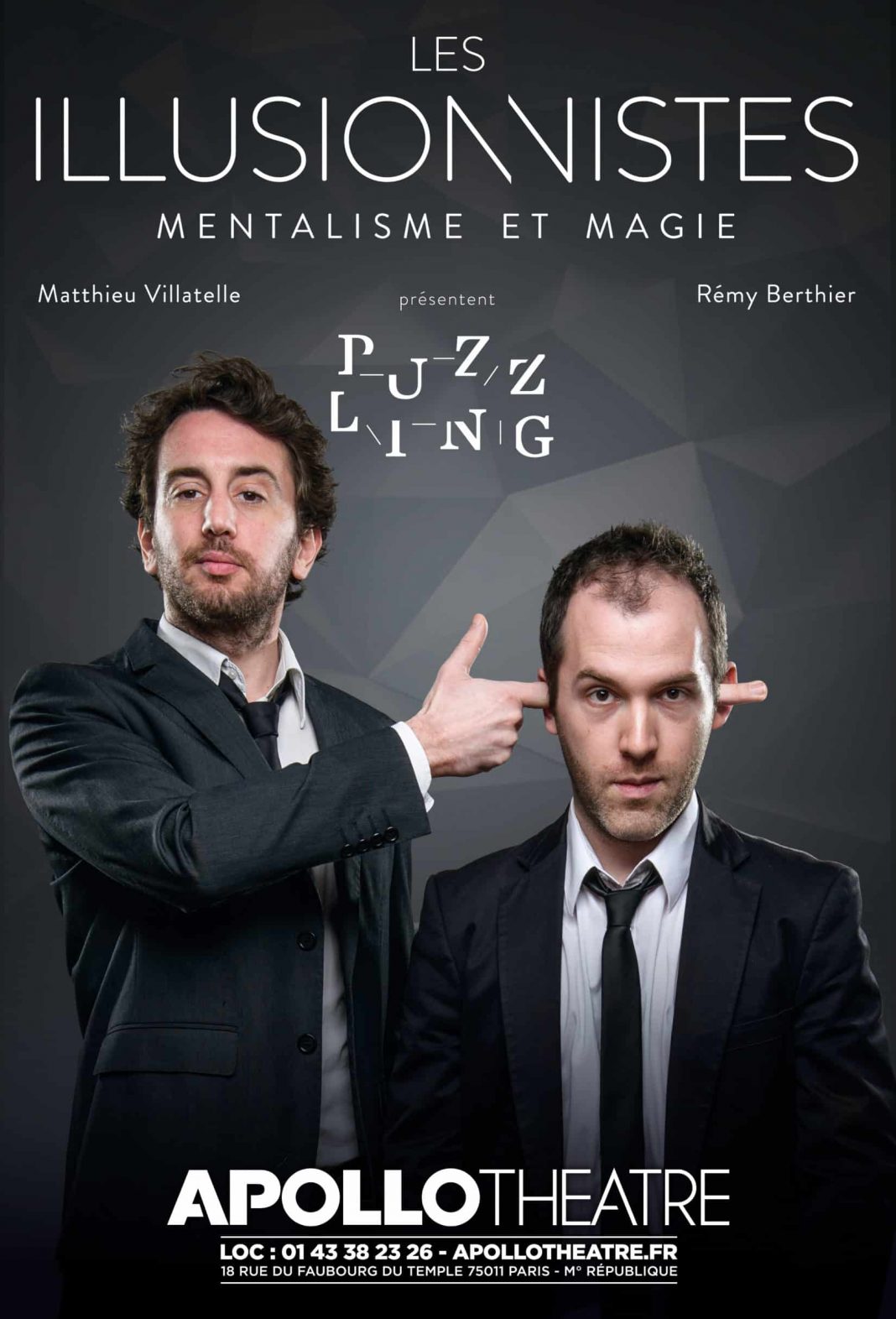 Les Illusionnistes - Puzzling de Matthieu VILLATELLE & Rémy BERTHIER