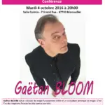 Conférence de Gaëtan BLOOM