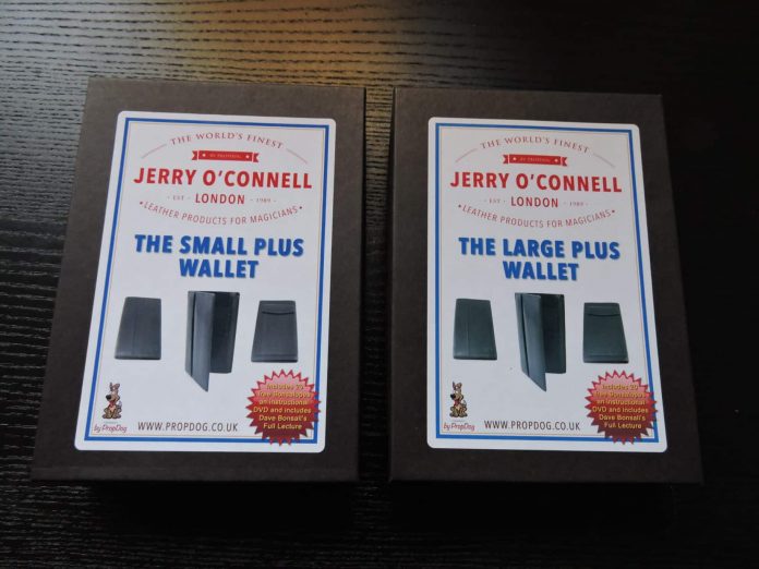 The Small Plus Wallet & The Large Plus Wallet JOL de Jerry O’CONNELL