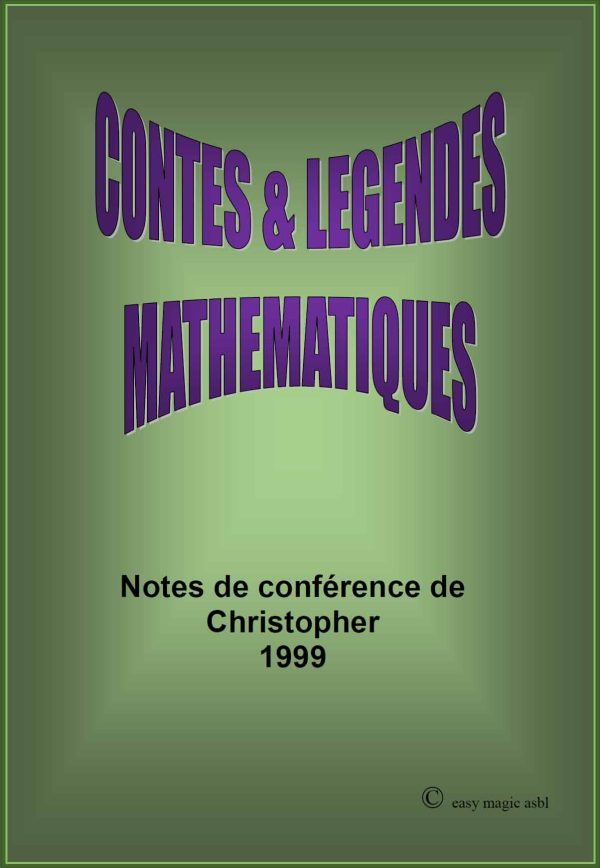 Note de Conférences de Christopher 1999