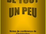 Note de Conférences de Christopher 2000