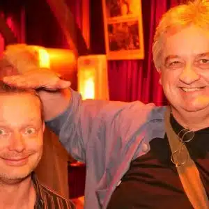 Benoit DRAGER & Christian CHELMAN au 10e Merlin Magic History Day le 200517 - photo de Thomas THIEBAUT pour Virtual Magie