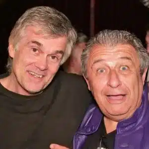 Jean-Jacques SANVERT & Bernard BILIS au 10e Merlin Magic History Day le 200517 - photo de Thomas THIEBAUT pour Virtual Magie