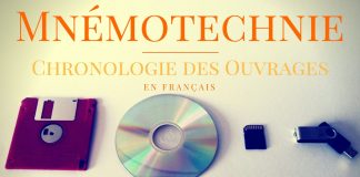 Mnémotechnie | Chronologie des Ouvrages publiés en langue française