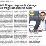 Article lancement des cours de magie saison 2016_2017 (Le Progres 4.11.2016) Au Tour de la Magie Nouvelle