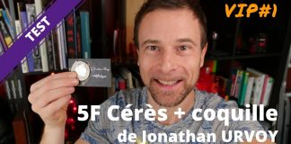 Pièce 5F Cérès de Jonathan URVOY