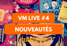 VM live #4 | découverte de Pliages Magiques, Créations d’Illusions Théâtrales, carnet à forcer Kod… VM Live 4