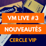 VM live #3 | découverte de La Magie des Noeuds, L’alu et moi, FISM the book, carnet à forcer Kod… VM Live 3