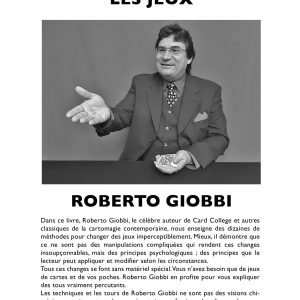 L'Art de Changer les Jeux de Roberto GIOBBI