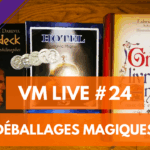 VM Live #24 | Hotel, 4 pièces demi dollars et une coquille, Le livre Le Grand Livre des Énigmes & Philodeck VM Live 24