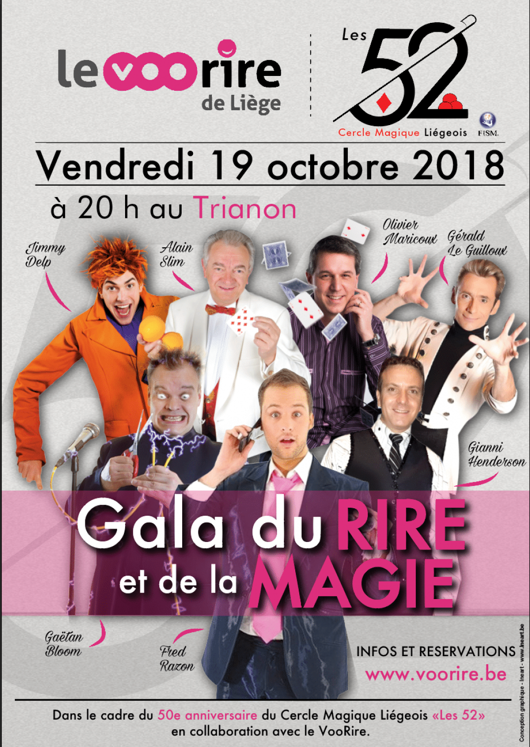 Gala du Rire et de la Magie à Liège