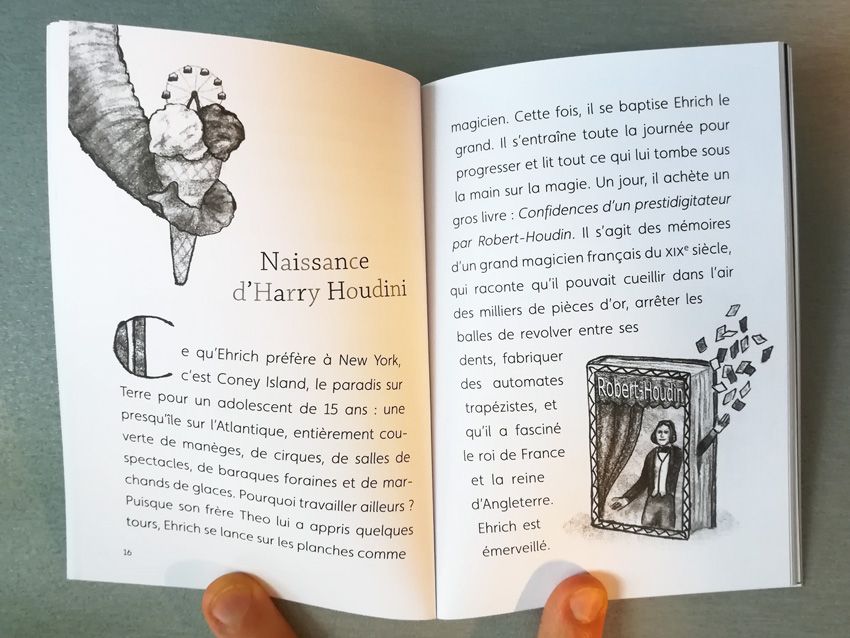 Harry Houdini, superhéros de la magie de Philippe BEAU et Axelle CORTY | dessins : Anastassia Elias