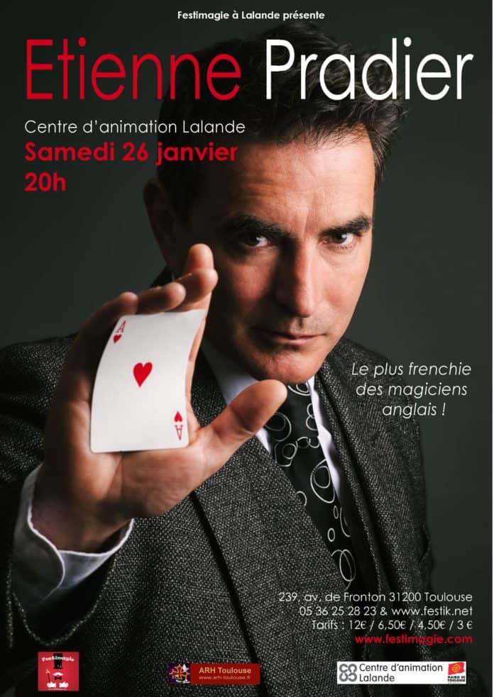 Spectacle et conférence de Etienne PRADIER Spectacle et conférence de Etienne PRADIER