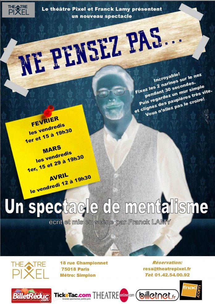 Ne pensez pas de Franck LAMY (75) Ne pensez pas de Franck LAMY (75)