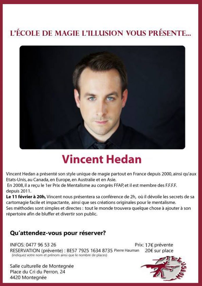 Vincent HEDAN Vincent HEDAN