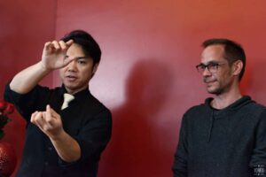 Conférence VM avec Shoot OGAWA Photo de Yohko pour Virtual Magie