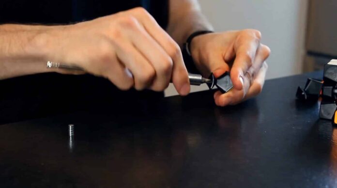Capture vidéo aimants - Rubiked de Vincent TARRIT