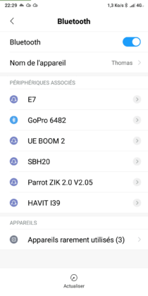 Captures d'écran sur Android de Rubiked de Vincent TARRIT