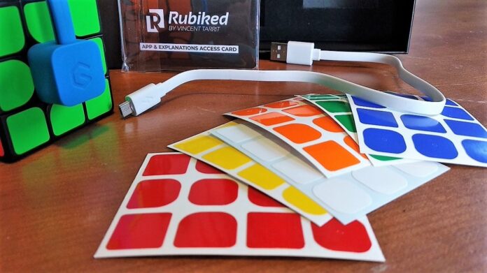 Elements fournis avec Rubiked de Vicnent TARRIT
