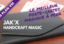 porte-cartes magique Jak'X de Handcraft Magic