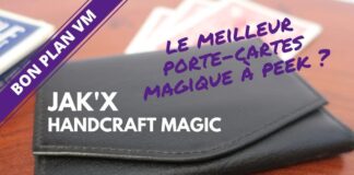 porte-cartes magique Jak'X de Handcraft Magic
